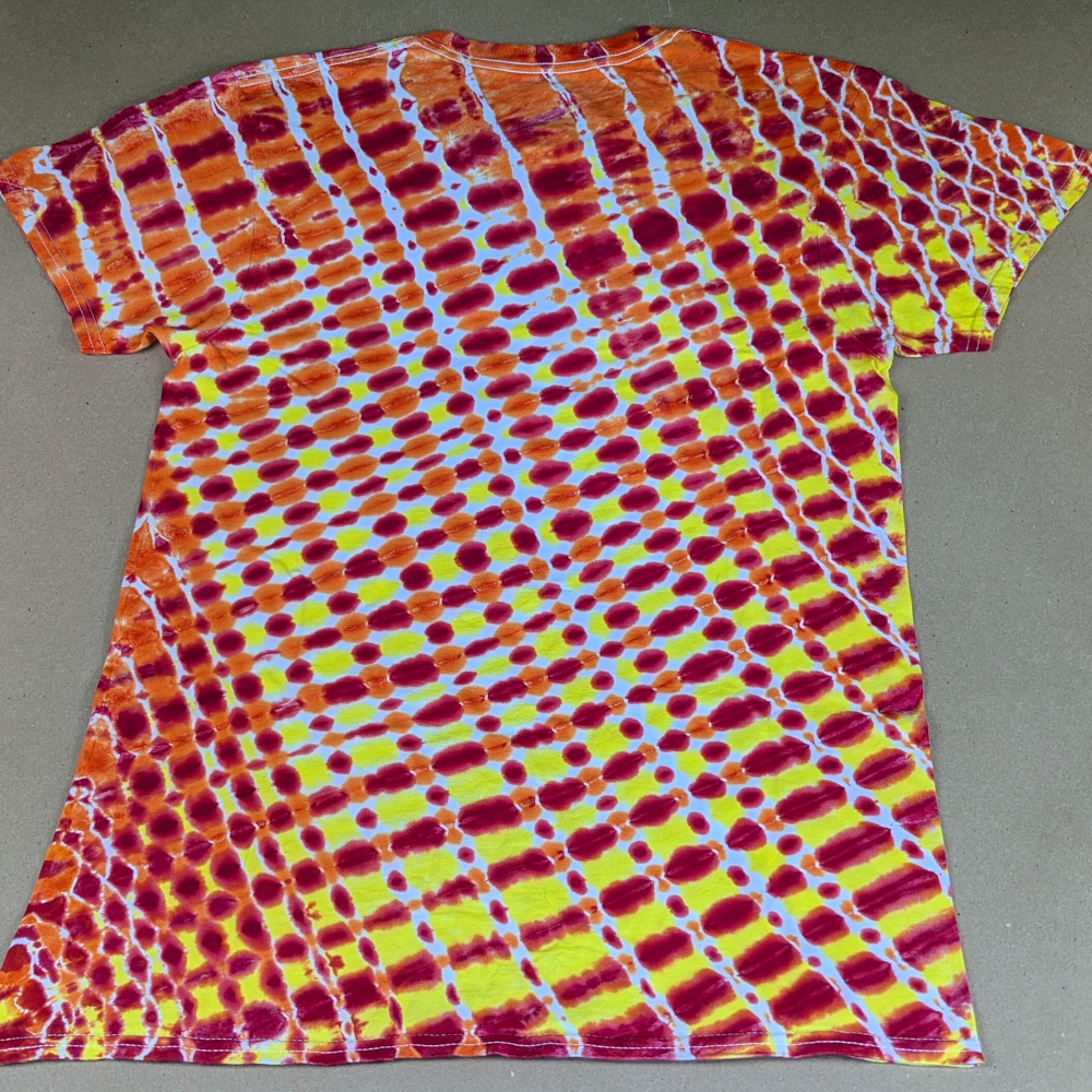 M - Pleated and Tied Fire