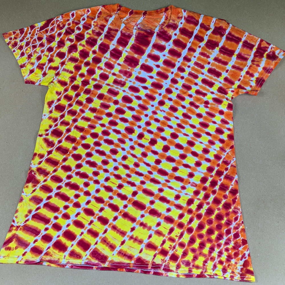 M - Pleated and Tied Fire