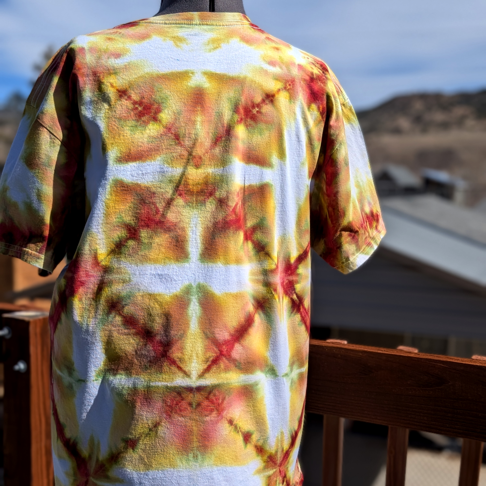 XL - Triangle Folded Phoenix Flame