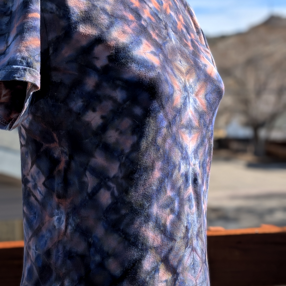 S - Zig-zag Shibori - Pillars of Creation