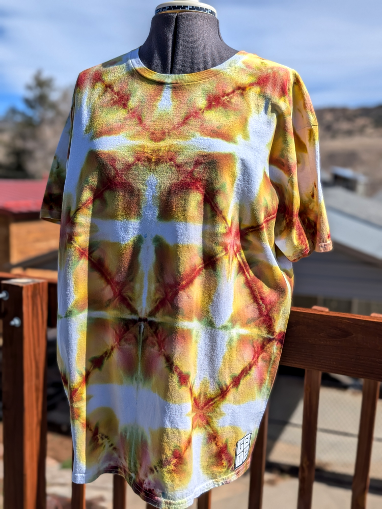 XL - Triangle Folded Phoenix Flame
