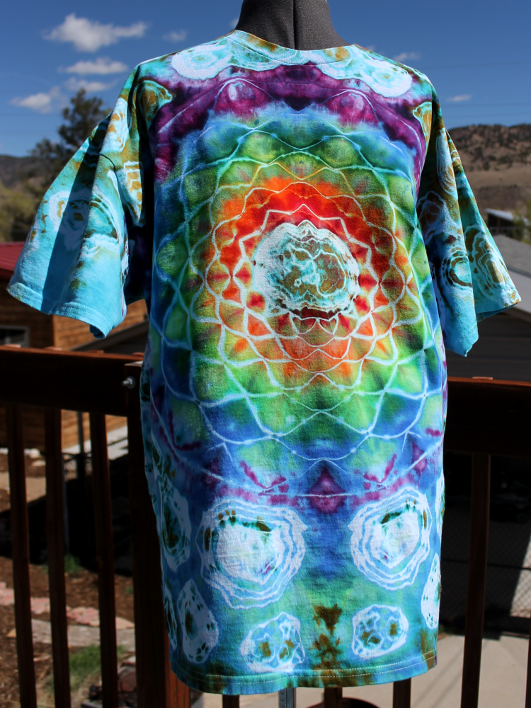2XL - Rainbow Mandala and Back Plate with Kenney style fill