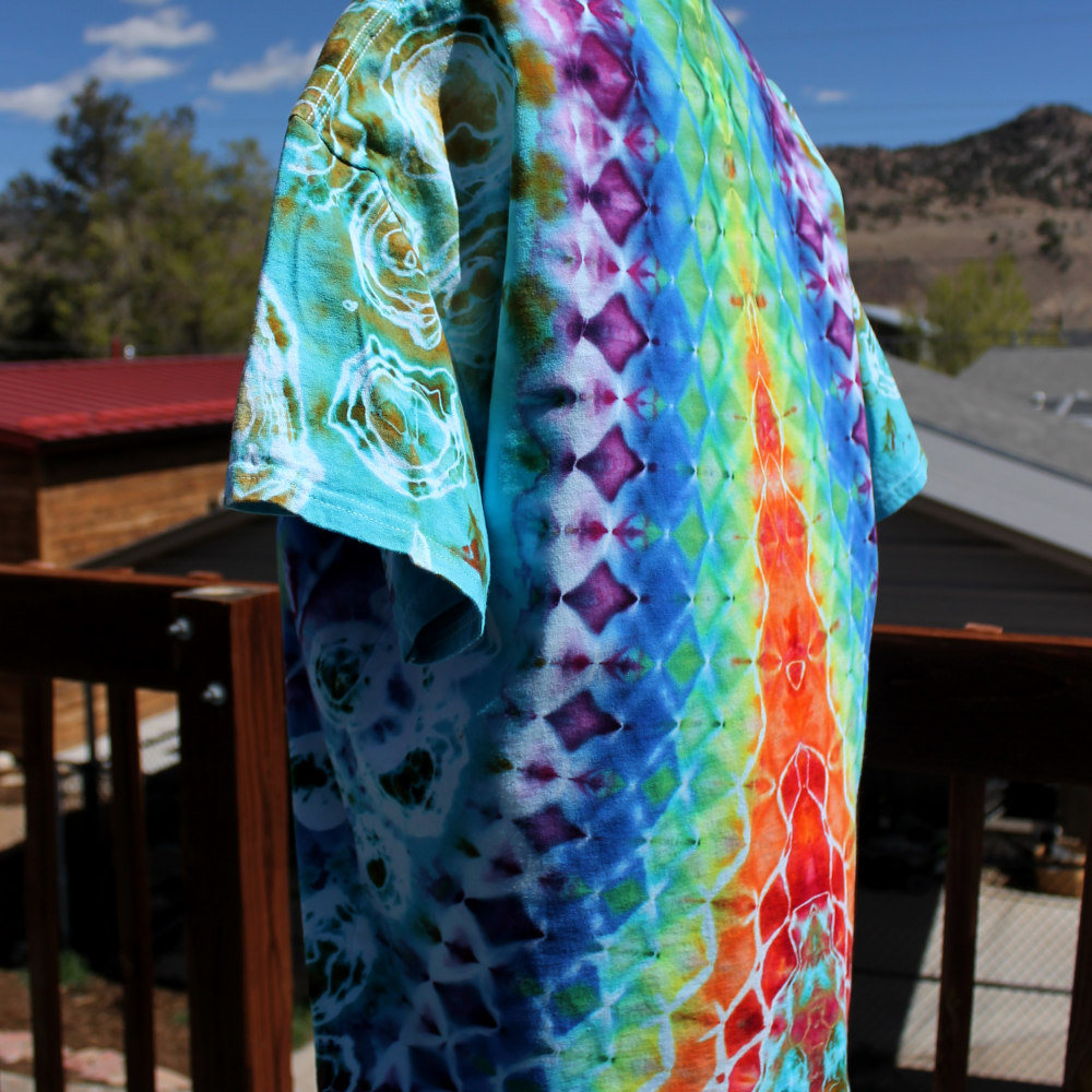 2XL - Rainbow Mandala and Back Plate with Kenney style fill