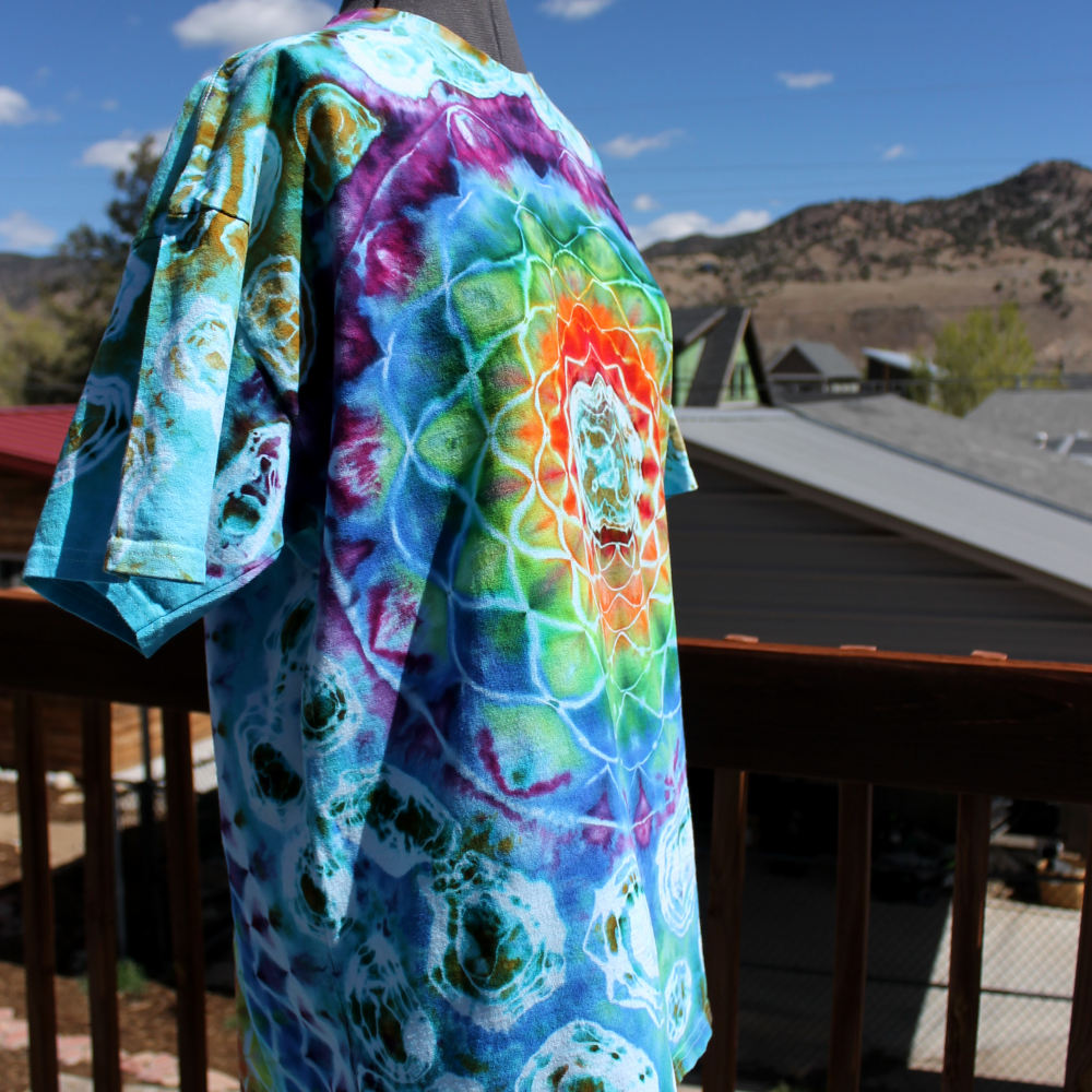 2XL - Rainbow Mandala and Back Plate with Kenney style fill