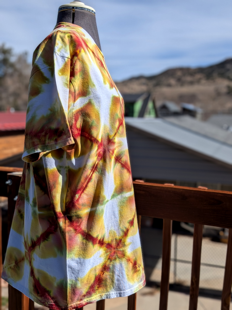 XL - Triangle Folded Phoenix Flame